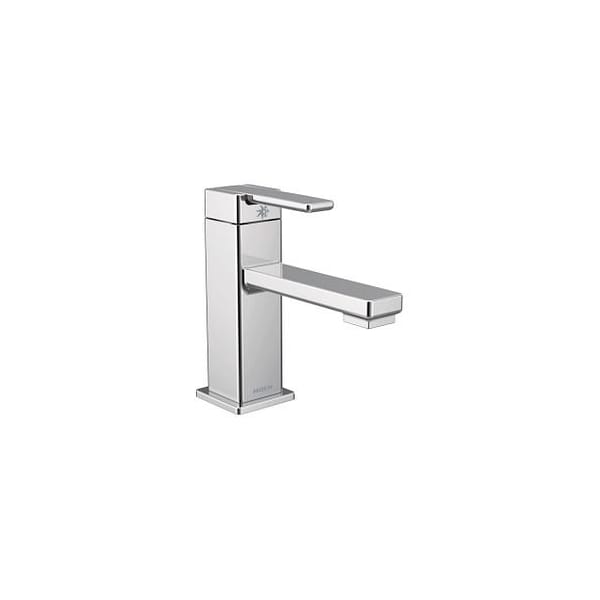 90 Degree Lav Sgl Mnt Square Chr